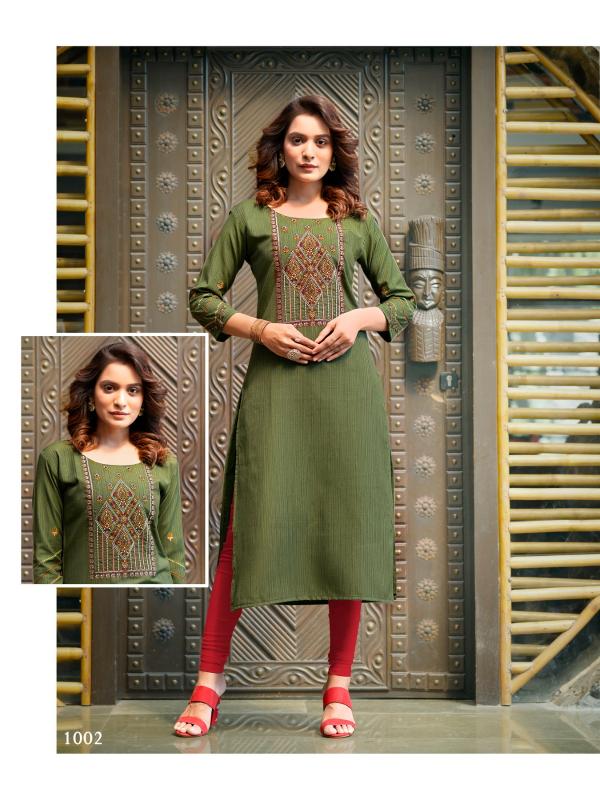 Colourpix Kit Kat Vol 3 Designer Rayon Fancy Long Kurti Collection